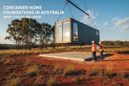 Container Home Foundations in Australia: What Type Do You Need?