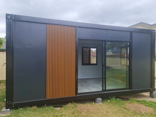 6m Container Home with Flexible Installation – Build On-Site or Deliver Built