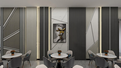 Indoor WPC Fluted 4-in-1 Wall Panels (2.9m x 165mm x 24mm)