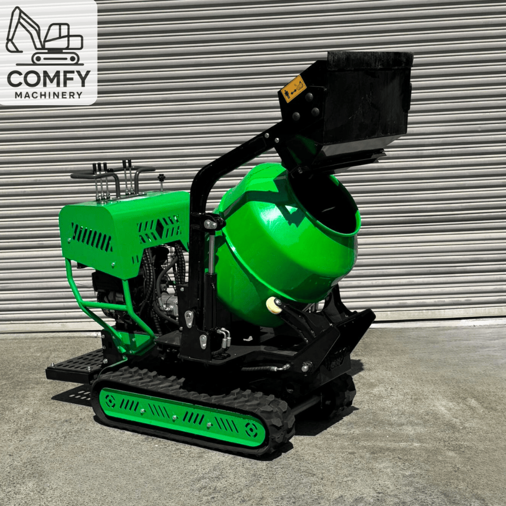 HULK M-280 – 7HP Cement Mixer on Tracks (Electric Start)