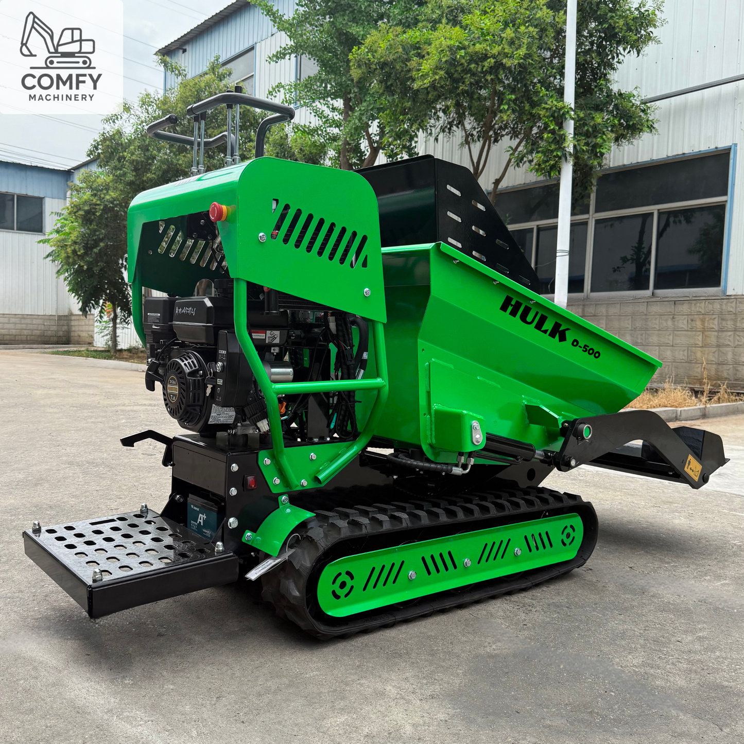 HULK D-500 – 7HP Mini Dumper (500KG Capacity, Electric Start)
