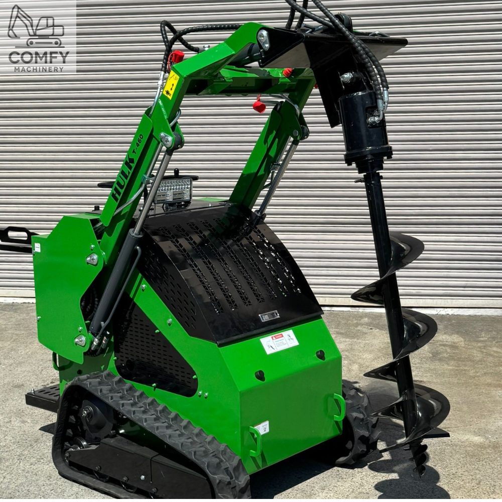 HULK T-460 Post Hole Digger (250mm / 400mm) with Bucket