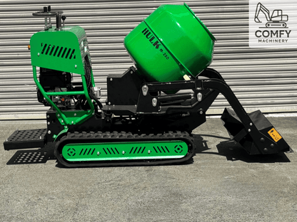 HULK M-280 – 7HP Cement Mixer on Tracks (Electric Start)