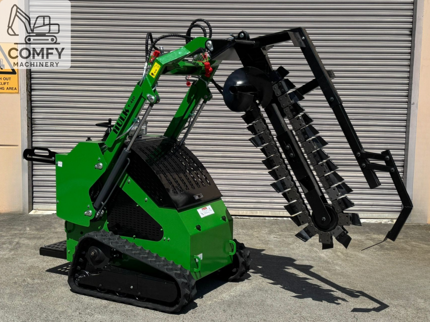 HULK T-460 Trencher (600mm x 1500mm) + Bucket
