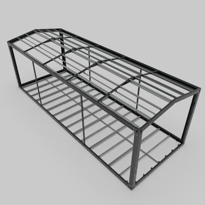 9 m × 3.3 m Slope Roof Modular Steel Frame Kit – Quick DIY Assembly