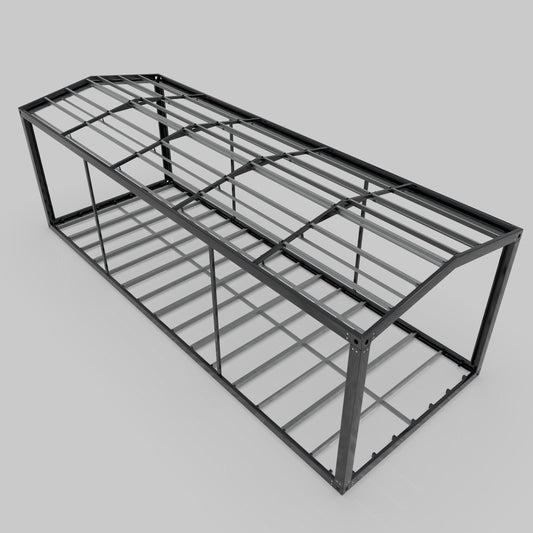 9 m × 3.3 m Slope Roof Modular Steel Frame Kit – Quick DIY Assembly