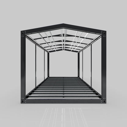 9 m × 3.3 m Slope Roof Modular Steel Frame Kit – Quick DIY Assembly