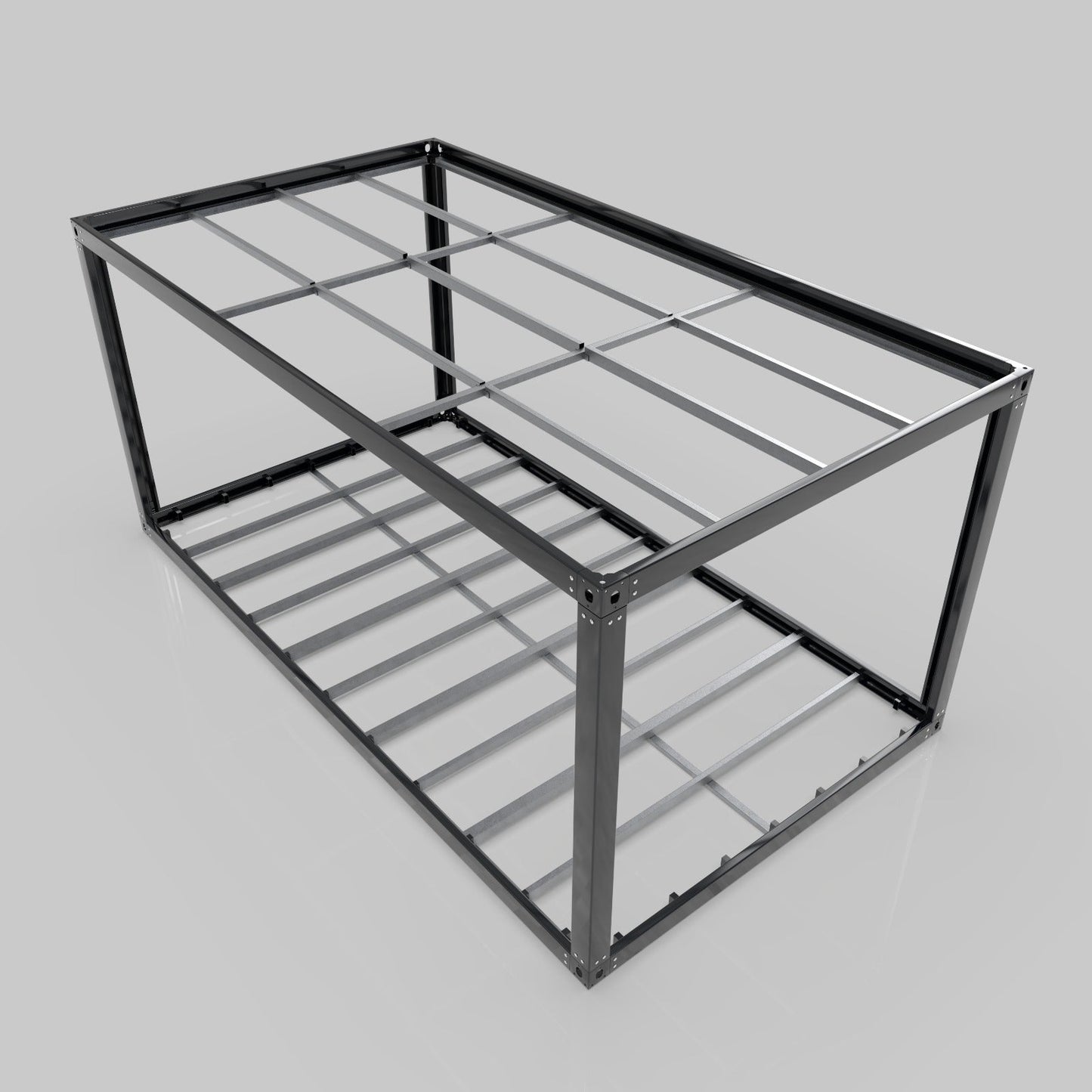 6m x 3.3m = 19.8sqm Powder Coated Tiny Home Frame Kit