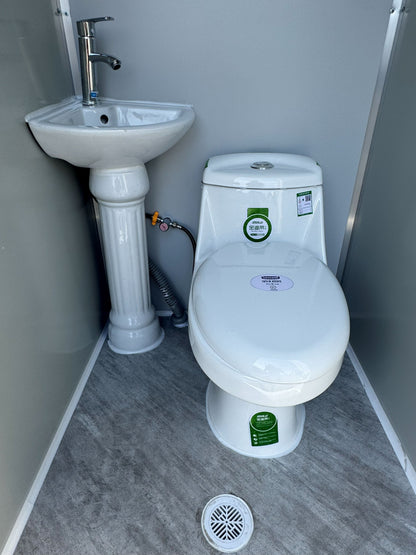 Single Portable Toilet Unit for Sale | Fully Assembled & Ready to Use