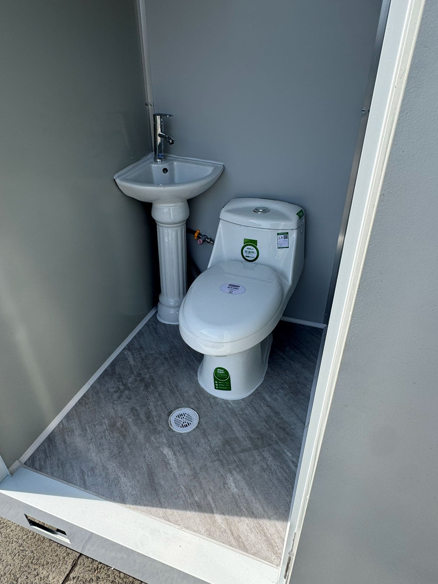 Single Portable Toilet Unit for Sale | Fully Assembled & Ready to Use