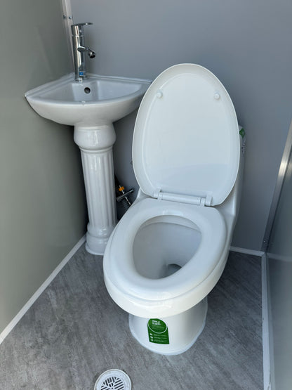 Single Portable Toilet Unit for Sale | Fully Assembled & Ready to Use