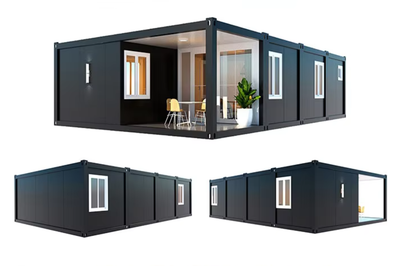 Big Party Room Modular Container House DIY Kit – 6m x 13.2m, 79.2sqm