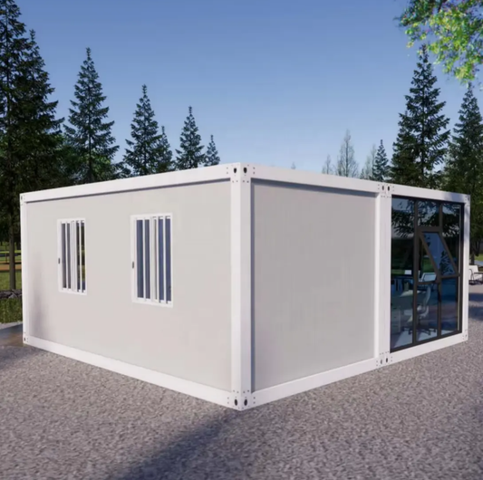 Modular DIY Container House Kit – 6m x 3.3m (39.6sqm), Customizable Layout