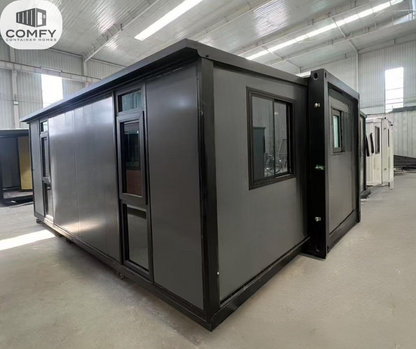 20ft Mobile Expandable Home 2 Bed Rooms Equipped with Bathroom and Kitchen